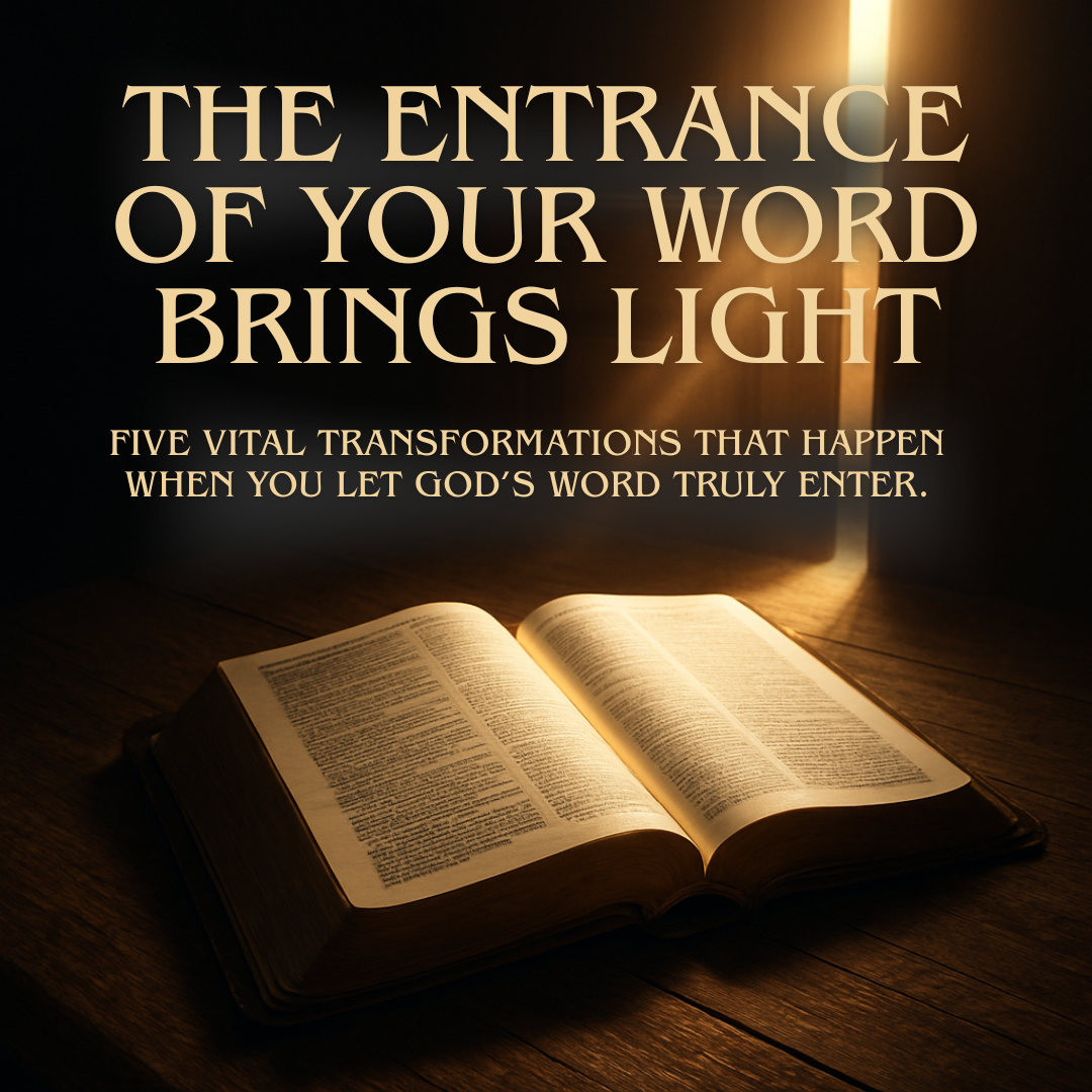 Letting the Word Work in You—Not Just Around You: The Key to Receiving ...